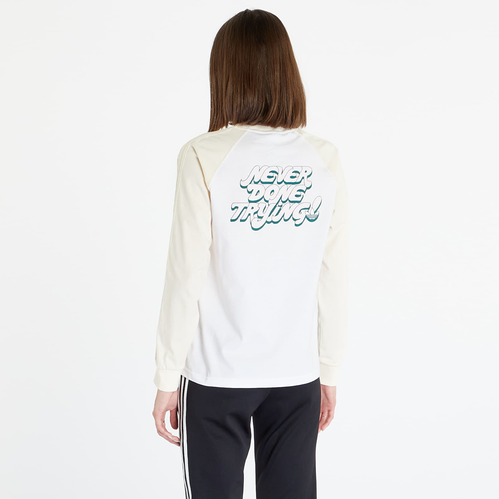 Тениски adidas Longsleeve White