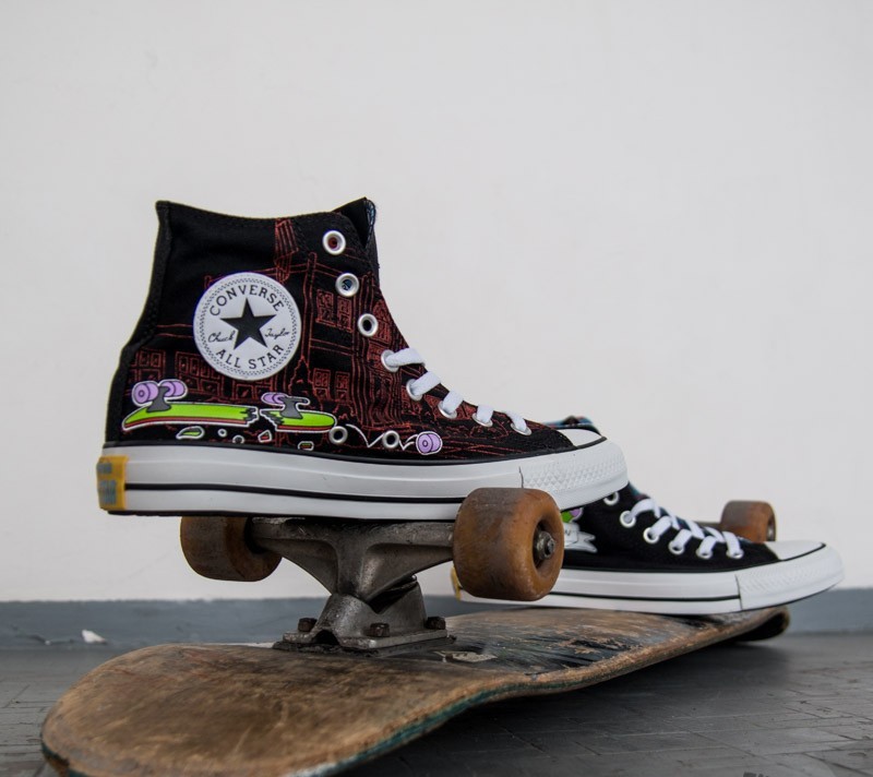 Meeste kingad Converse CT HI The Simpsons Black/Multi