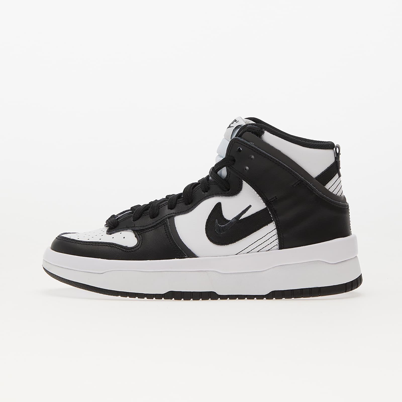 Damen Sneaker und Schuhe Nike W Dunk High Up White/ Black-Dk Smoke Grey