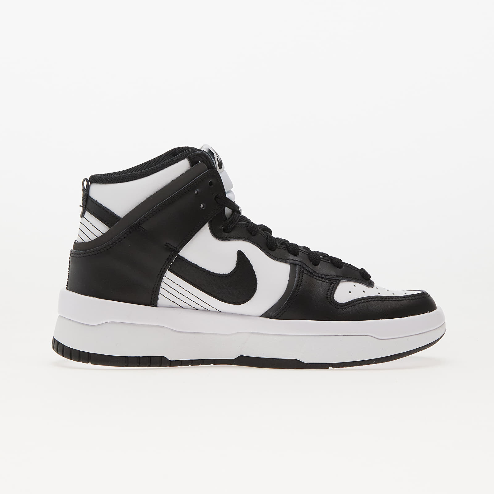 Damen Sneaker und Schuhe Nike W Dunk High Up White/ Black-Dk Smoke Grey