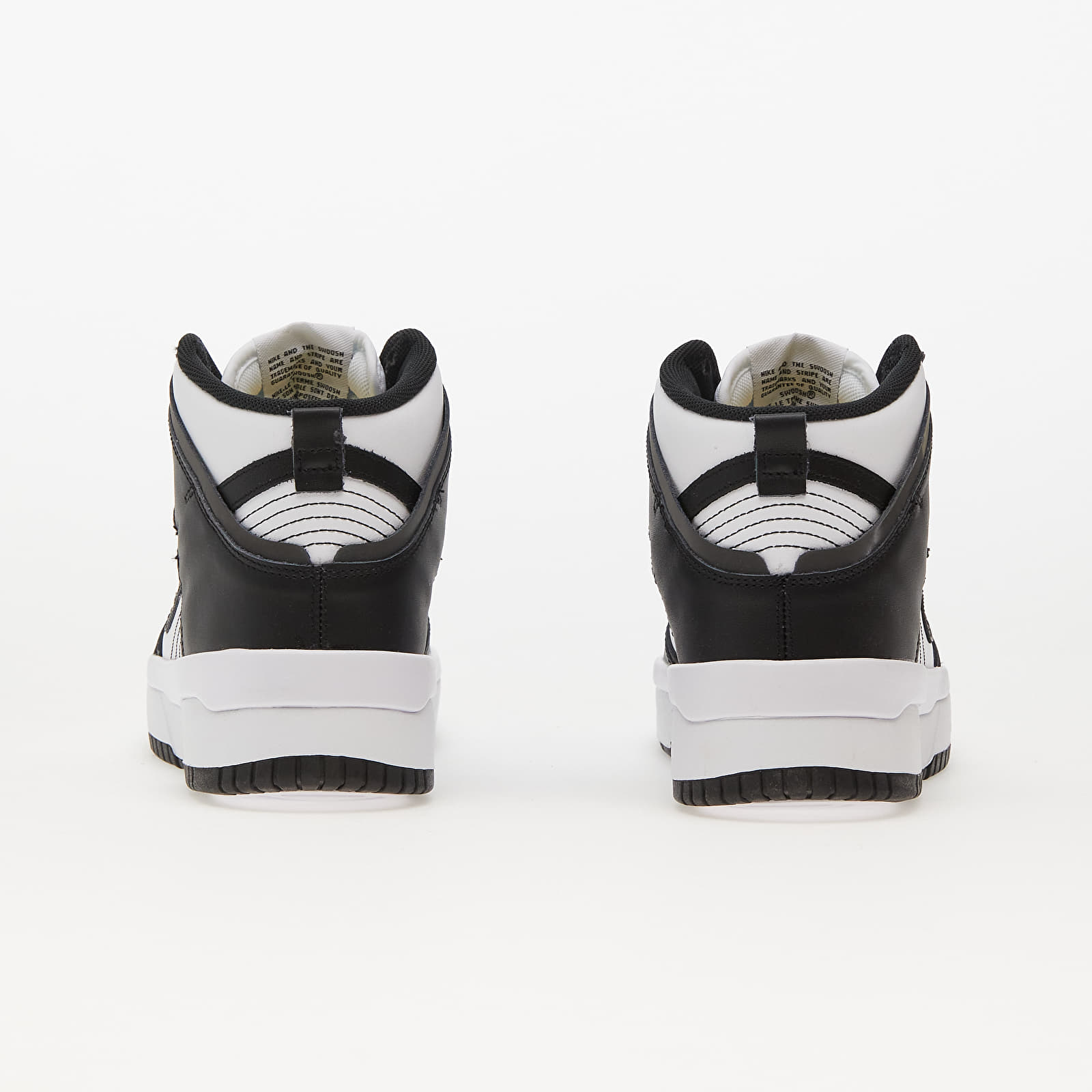 Damen Sneaker und Schuhe Nike W Dunk High Up White/ Black-Dk Smoke Grey