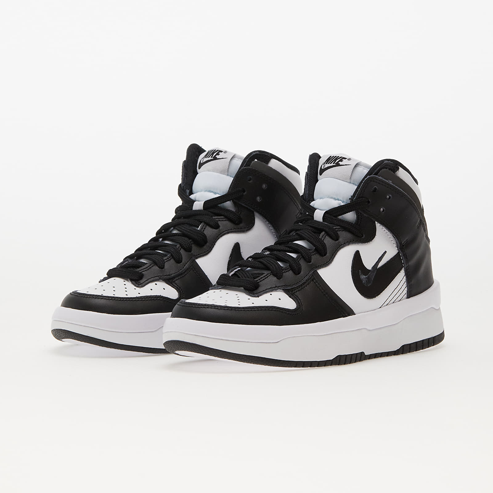 Damen Sneaker und Schuhe Nike W Dunk High Up White/ Black-Dk Smoke Grey