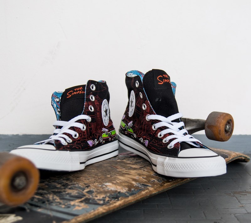 Meeste kingad Converse CT HI The Simpsons Black/Multi