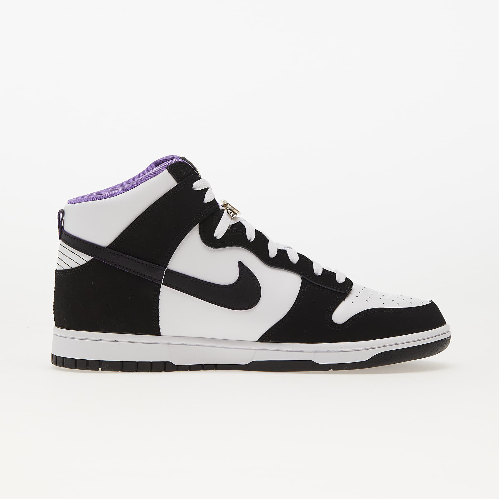 Herresko Nike Dunk High Retro Premium Emb Black/ Black-White-Action Grape