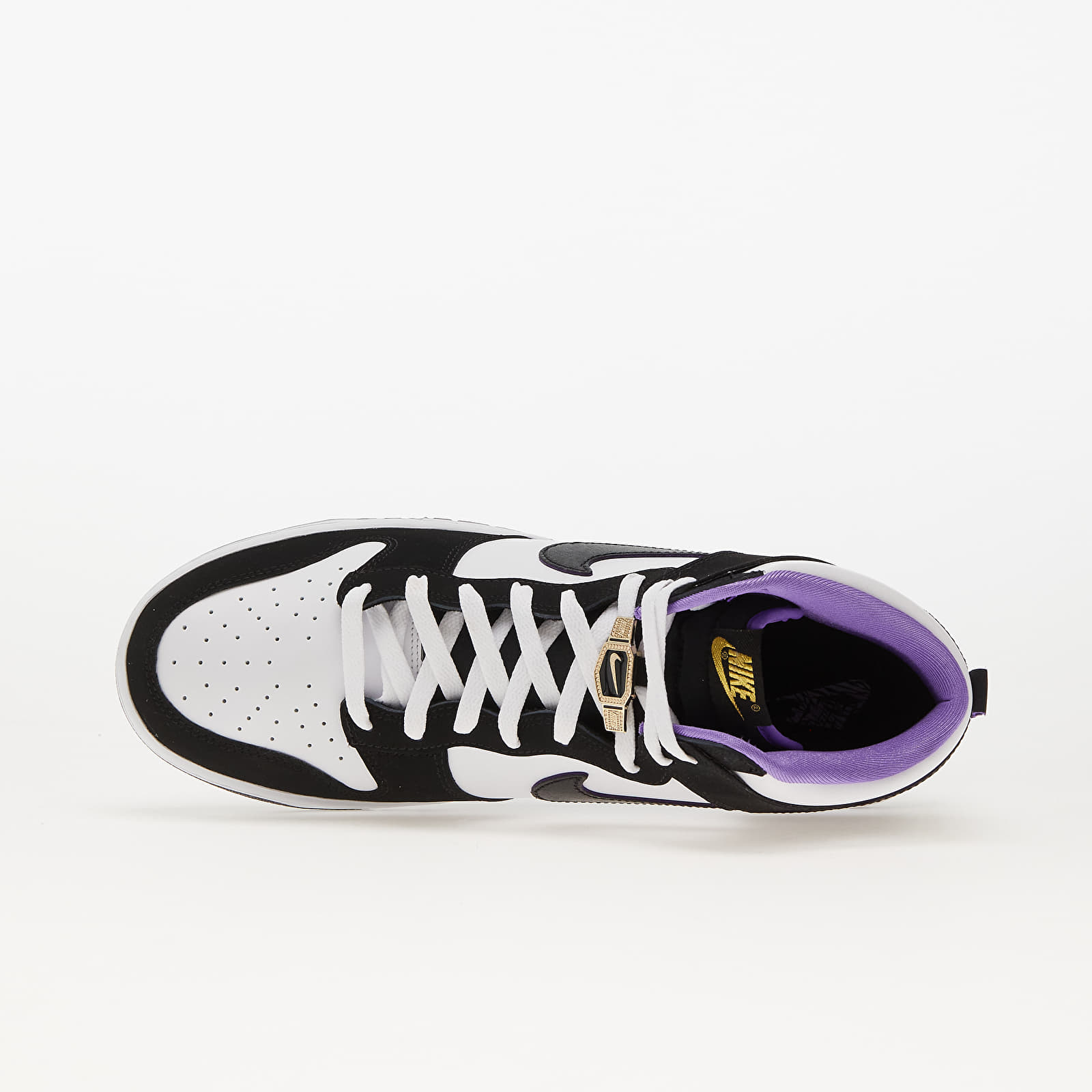 Herresko Nike Dunk High Retro Premium Emb Black/ Black-White-Action Grape