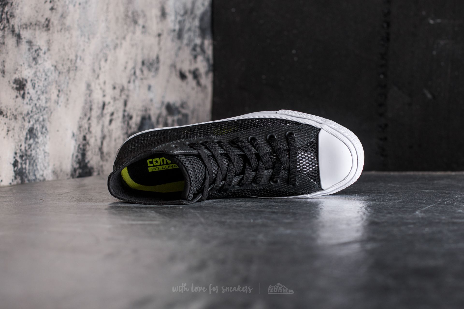 Pánske tenisky a topánky Converse Chuck Taylor All Star II Hi Black/ Black/ White