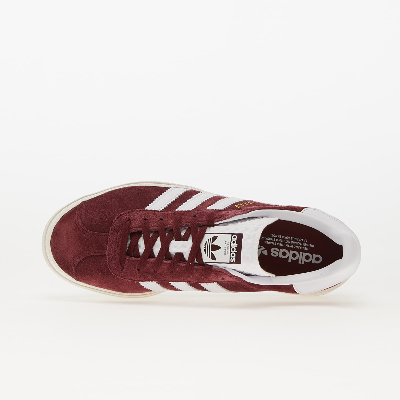 Women's shoes adidas Gazelle Bold W Shadow Red/ Cloud White/ Core White