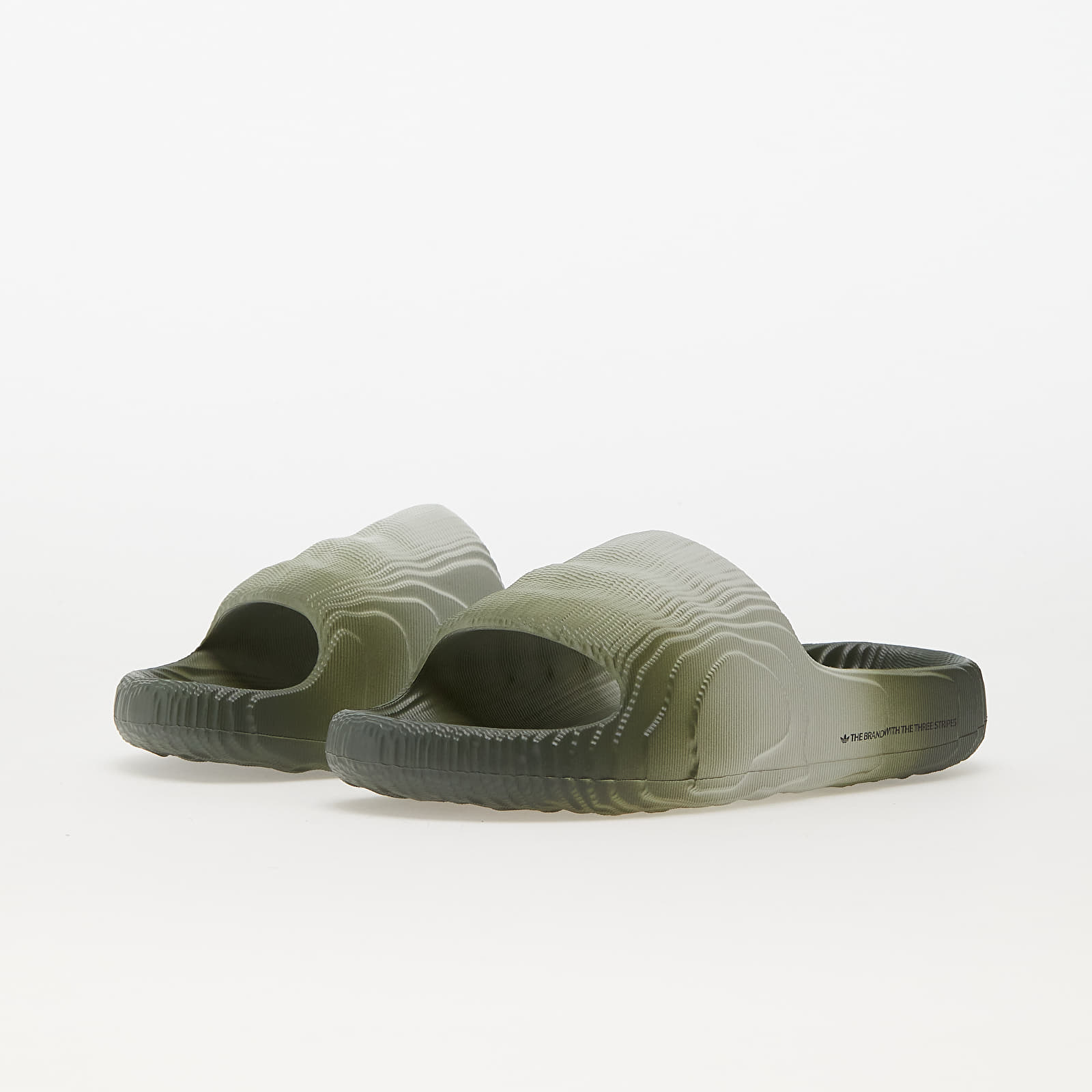 Herren Sneaker und Schuhe adidas Adilette 22 Wonder Silver/ Silver Green/ Core Black