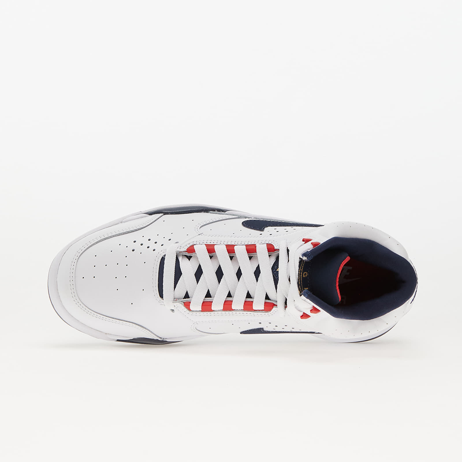Încălțăminte și sneakerși pentru bărbați Nike Air Flight Lite Mid White/ Midnight Navy-University Red