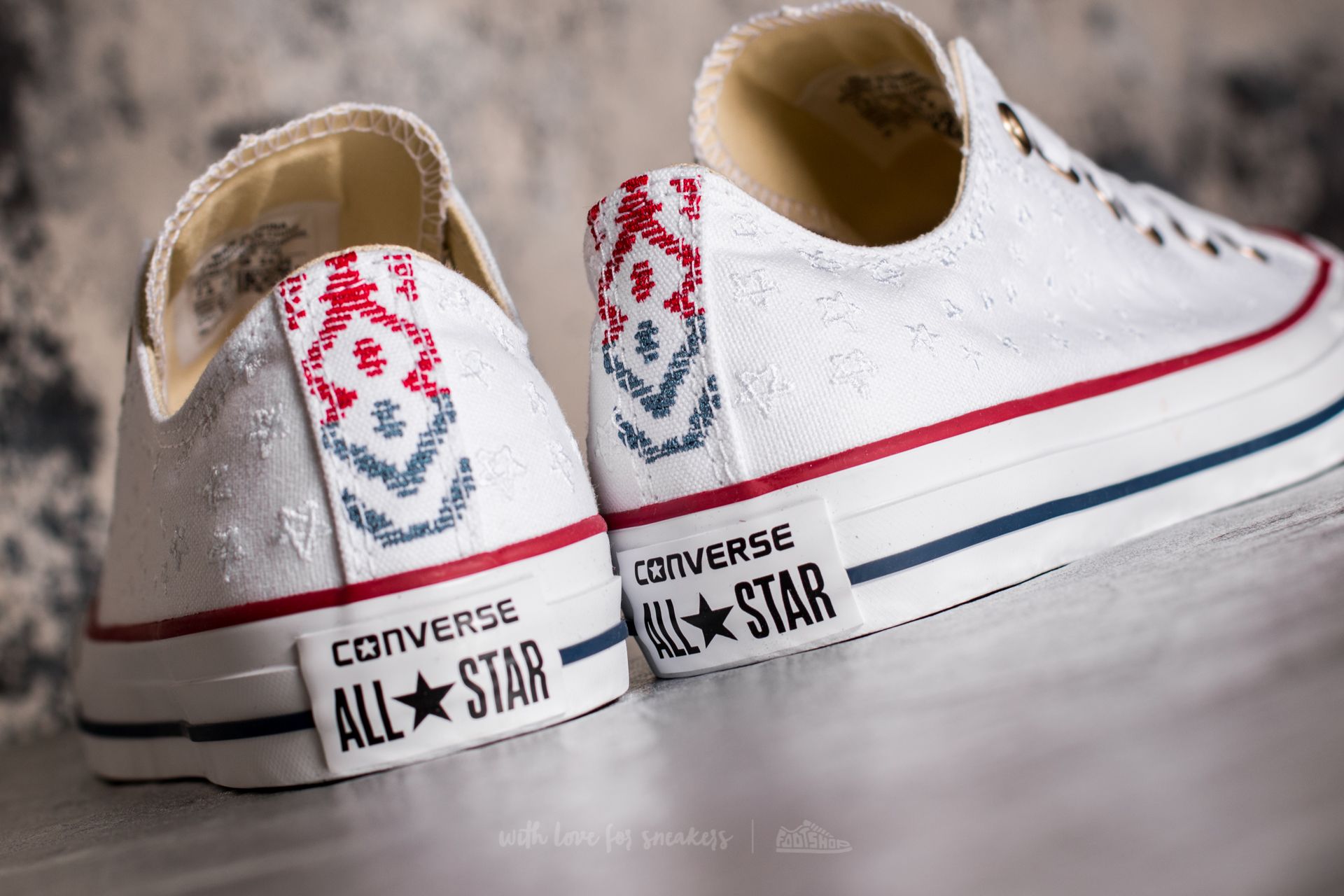 Damesko Converse Chuck Taylor All Star Ox White/ Casino/ White