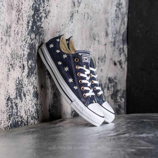 Converse navy yellow hot sale