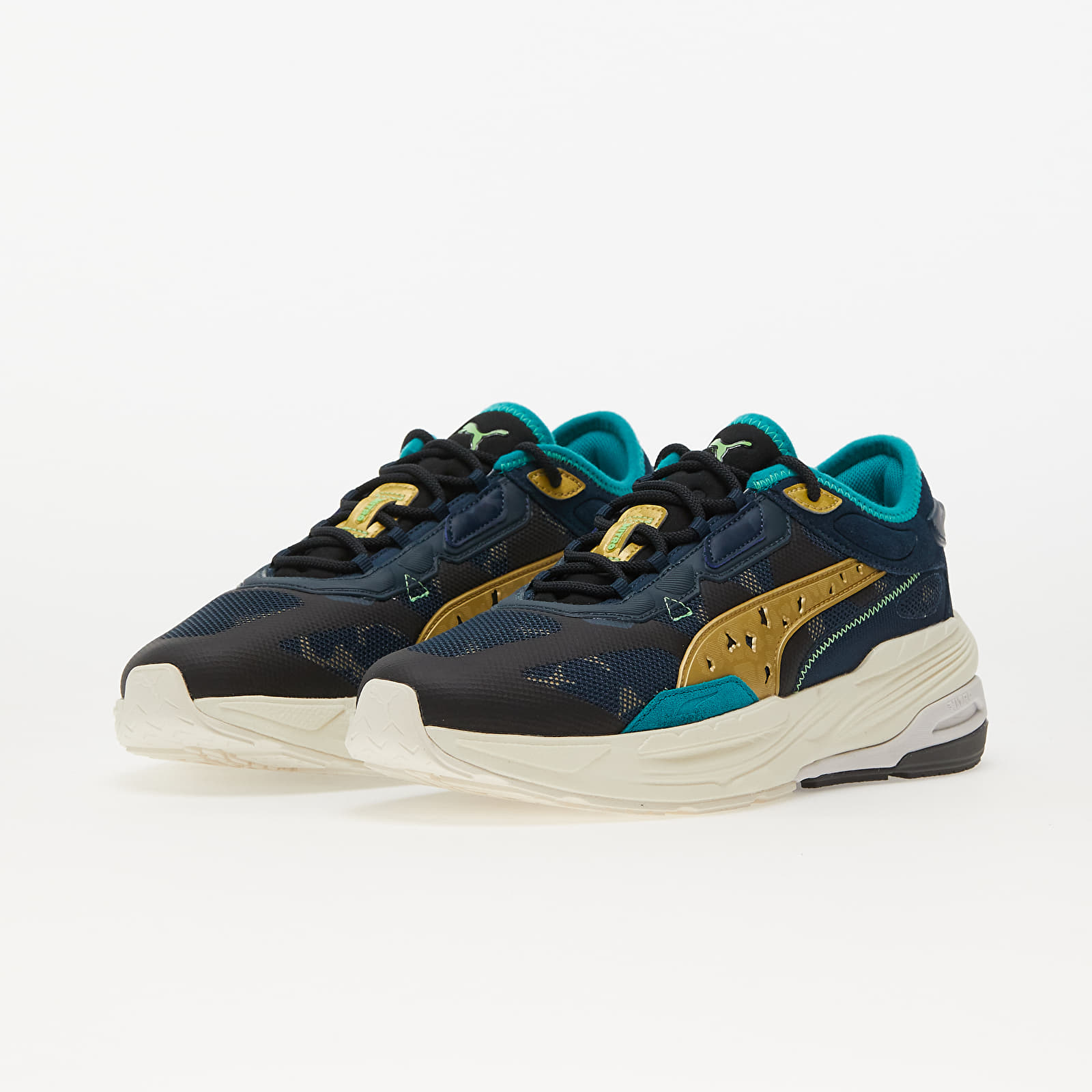 Zapatillas Hombre Puma Extent Nitro Ek Balam Marine Blue-Whisper White
