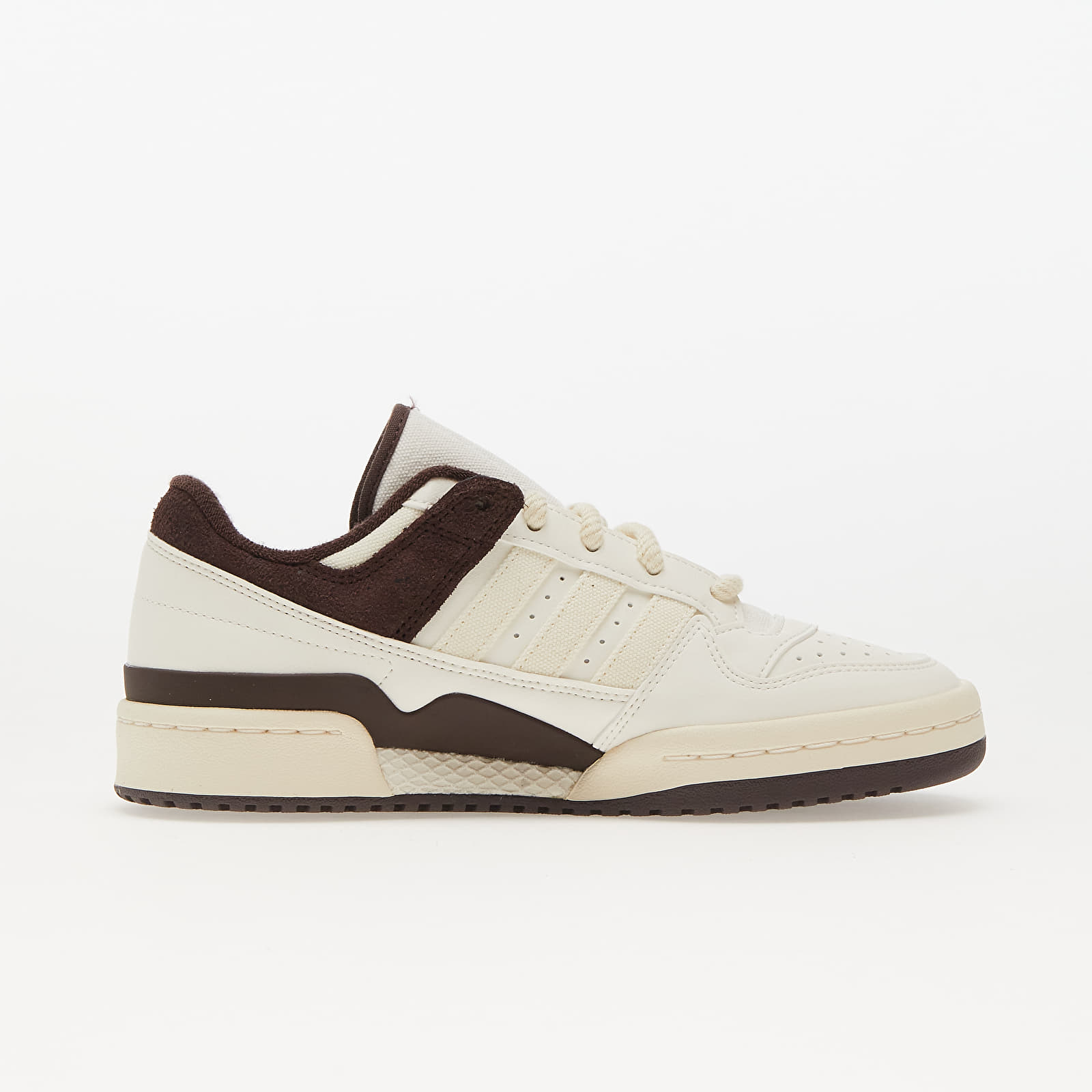 Women's shoes adidas Forum Low C W Cloud White/ Shale Brown/ Core White
