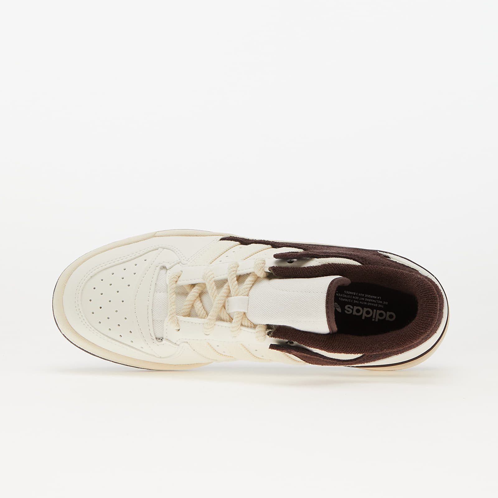 Women's shoes adidas Forum Low C W Cloud White/ Shale Brown/ Core White