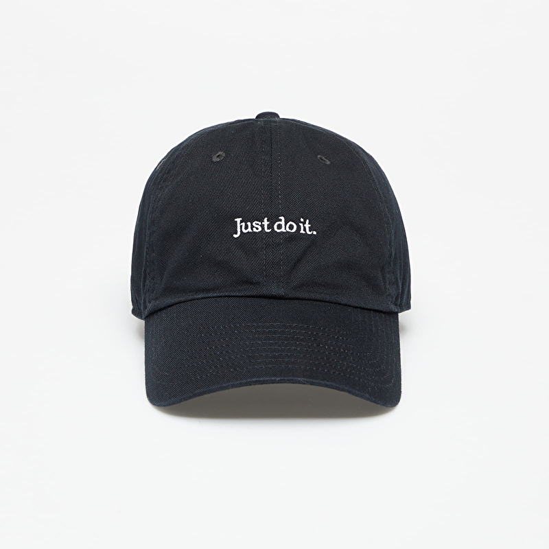 Nike Club Unstructured Just Do It Cap Black/ White