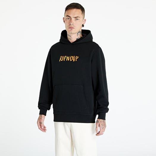 Hoodies and sweatshirts RIPNDIP Burn Hoodie Black Footshop