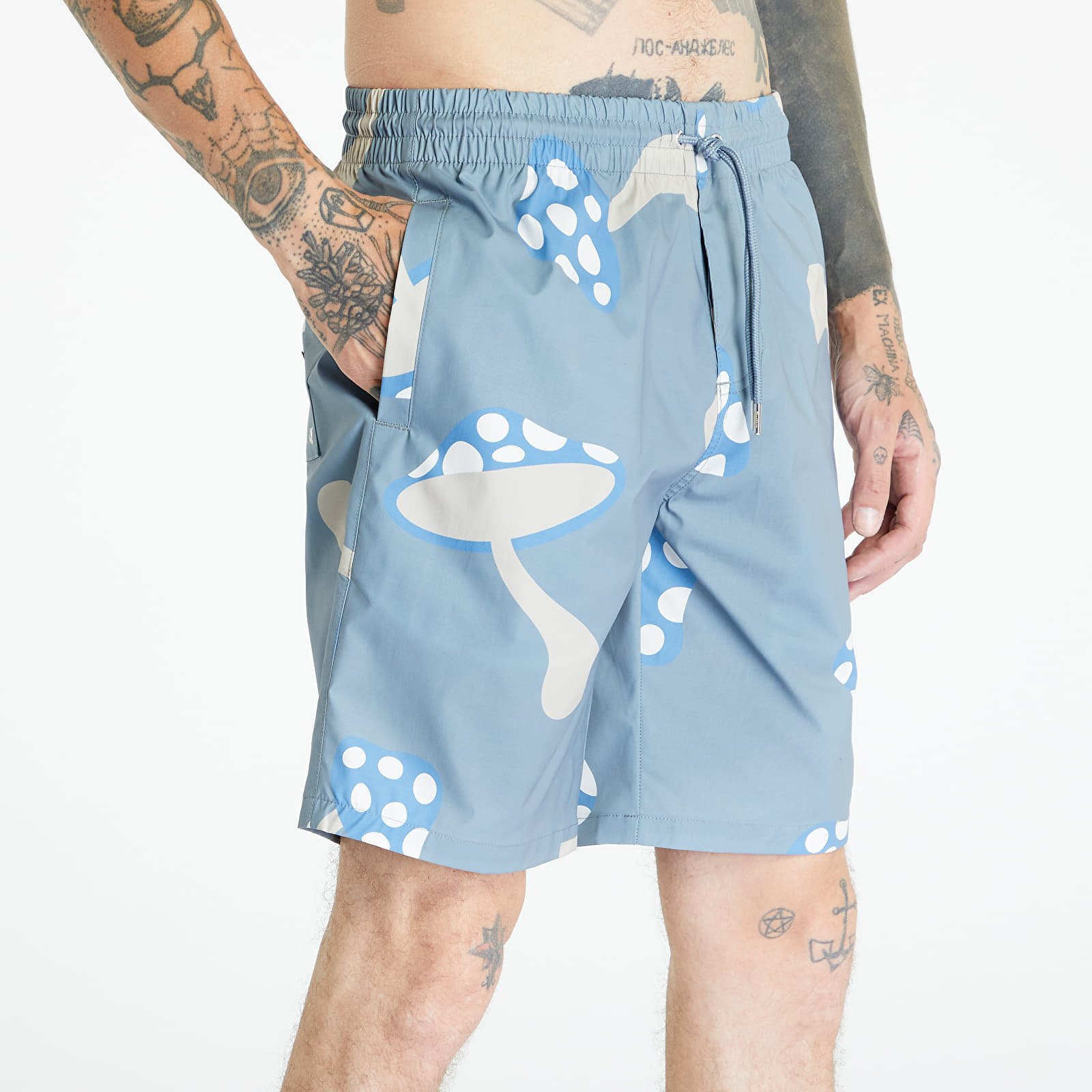 Plavky RIPNDIP Euphoria Swim Shorts Light Slate