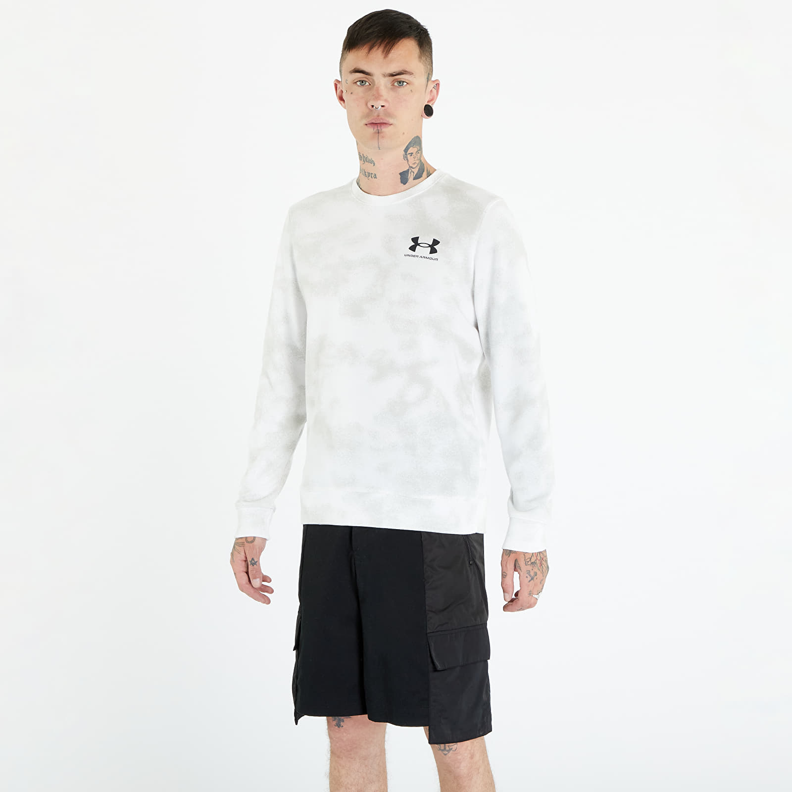 Kapucnis pulóverek és pulcsik Under Armour Rival Terry Nov Crew White