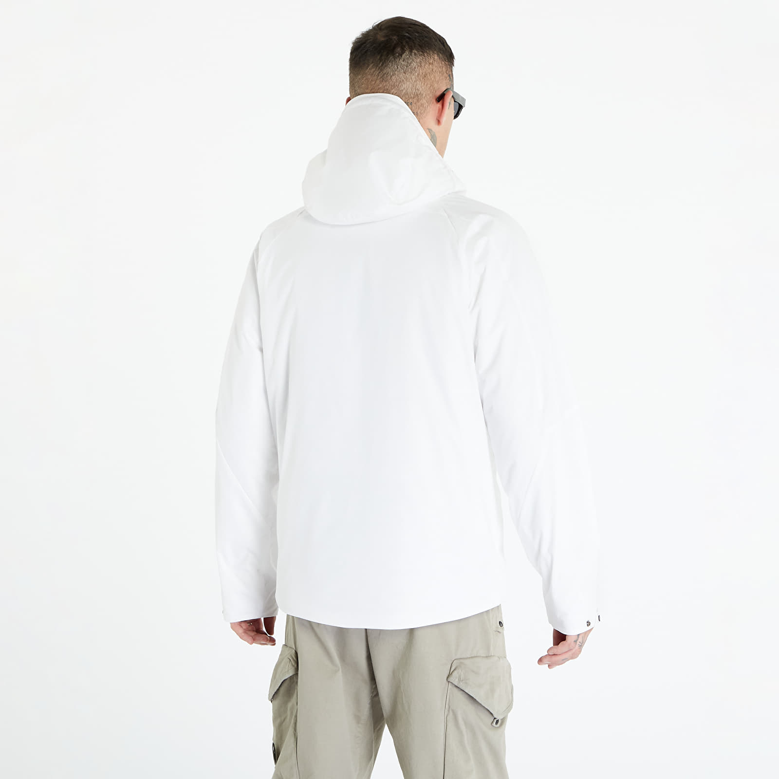 Kurtki C.P. Company Pro-Tek Hooded Jacket Gauze White