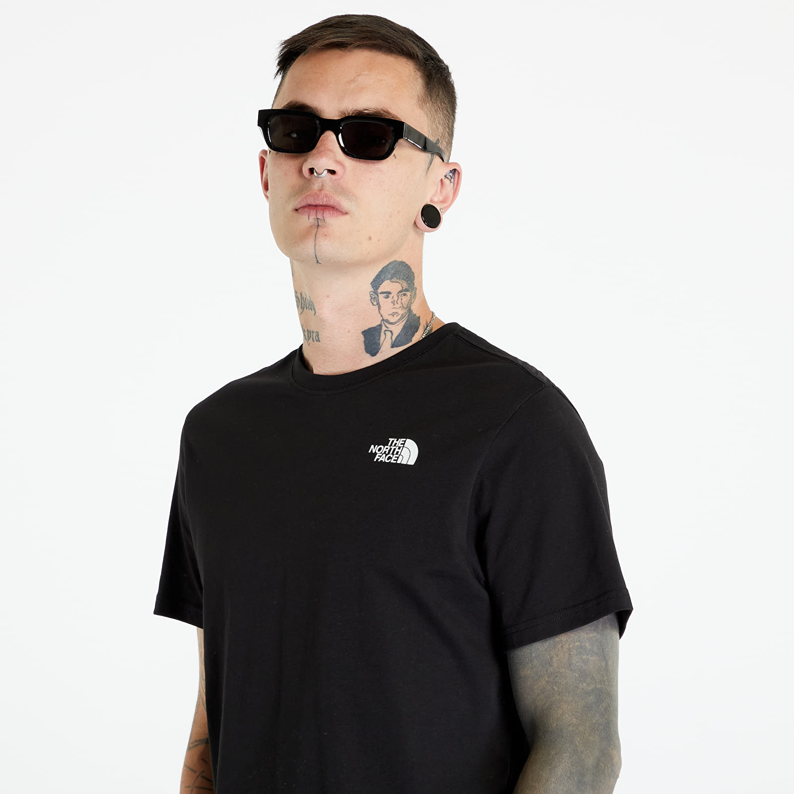 T-Shirts The North Face M Vertical Never Stop Exploring T-Shirt TNF Black/ TNF White/ TNF White