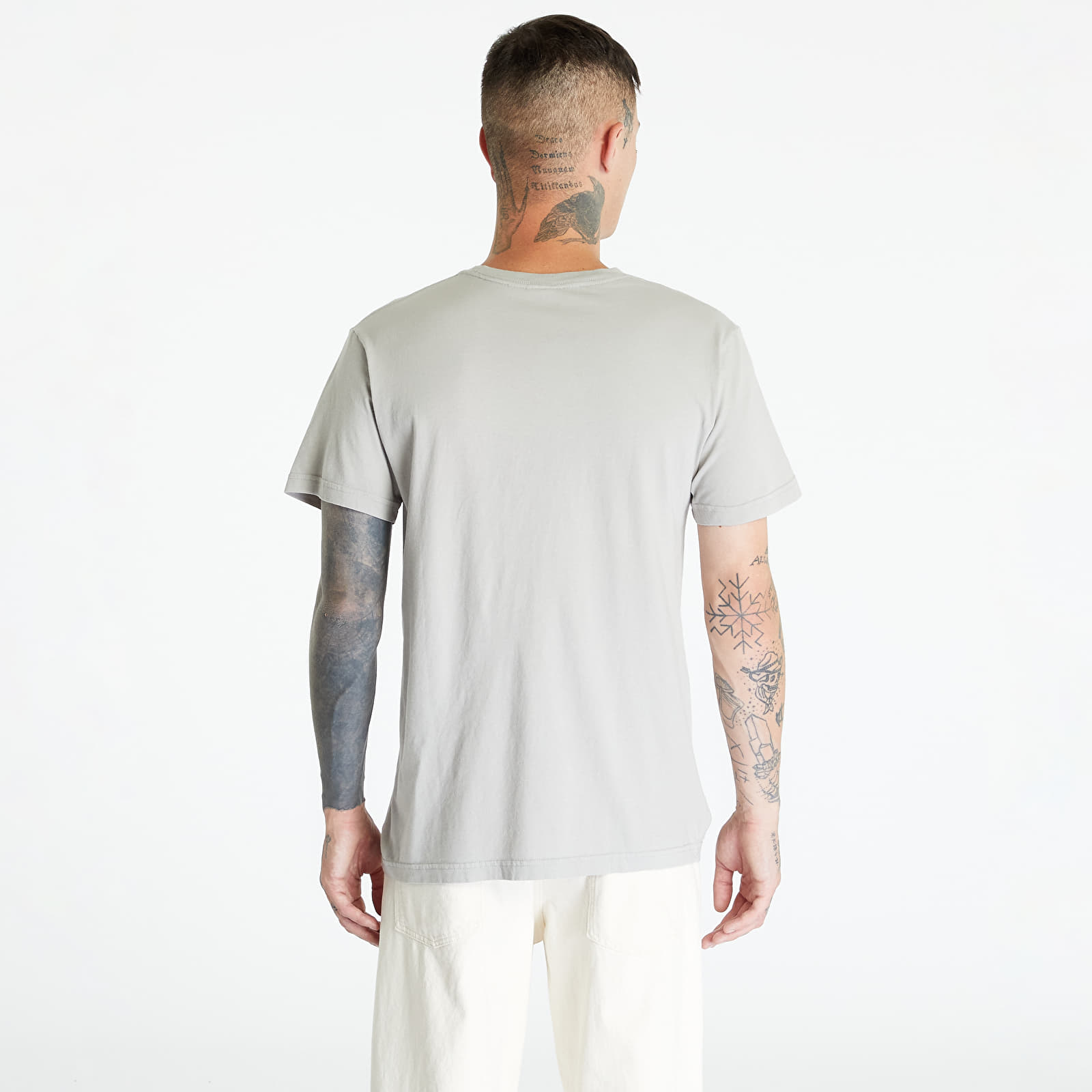 T-shirts RIPNDIP Lord Nermal Peace Pocket Tee Cool Grey