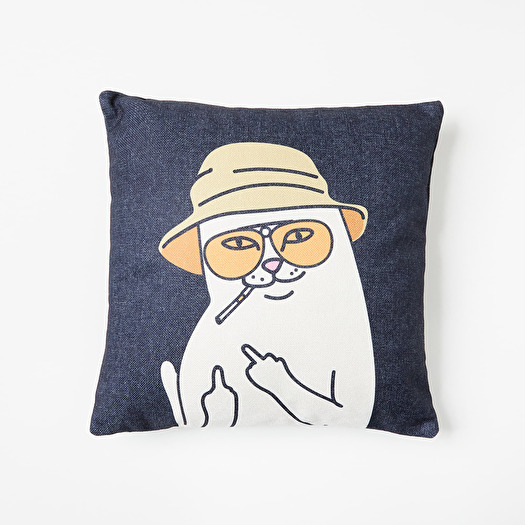 Other accessories RIPNDIP Nermal S. Thompson Jacquard Pillow Black Footshop