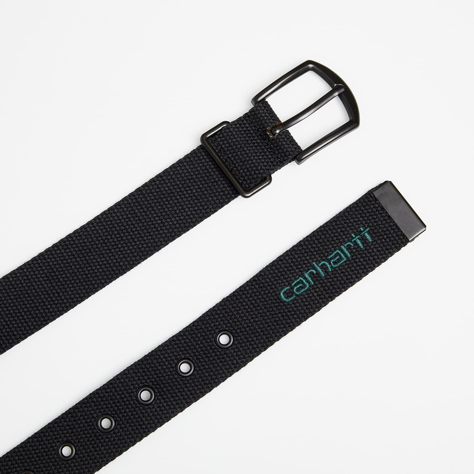 Curele Carhartt WIP Heston Belt Black/ Discovery Green