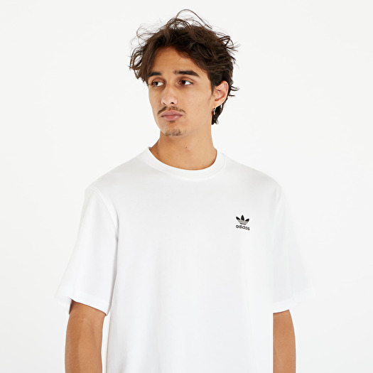 White/ Classics Trefoil T-shirts adidas Black Footshop | Tee Back+Front Boxy Adicolor