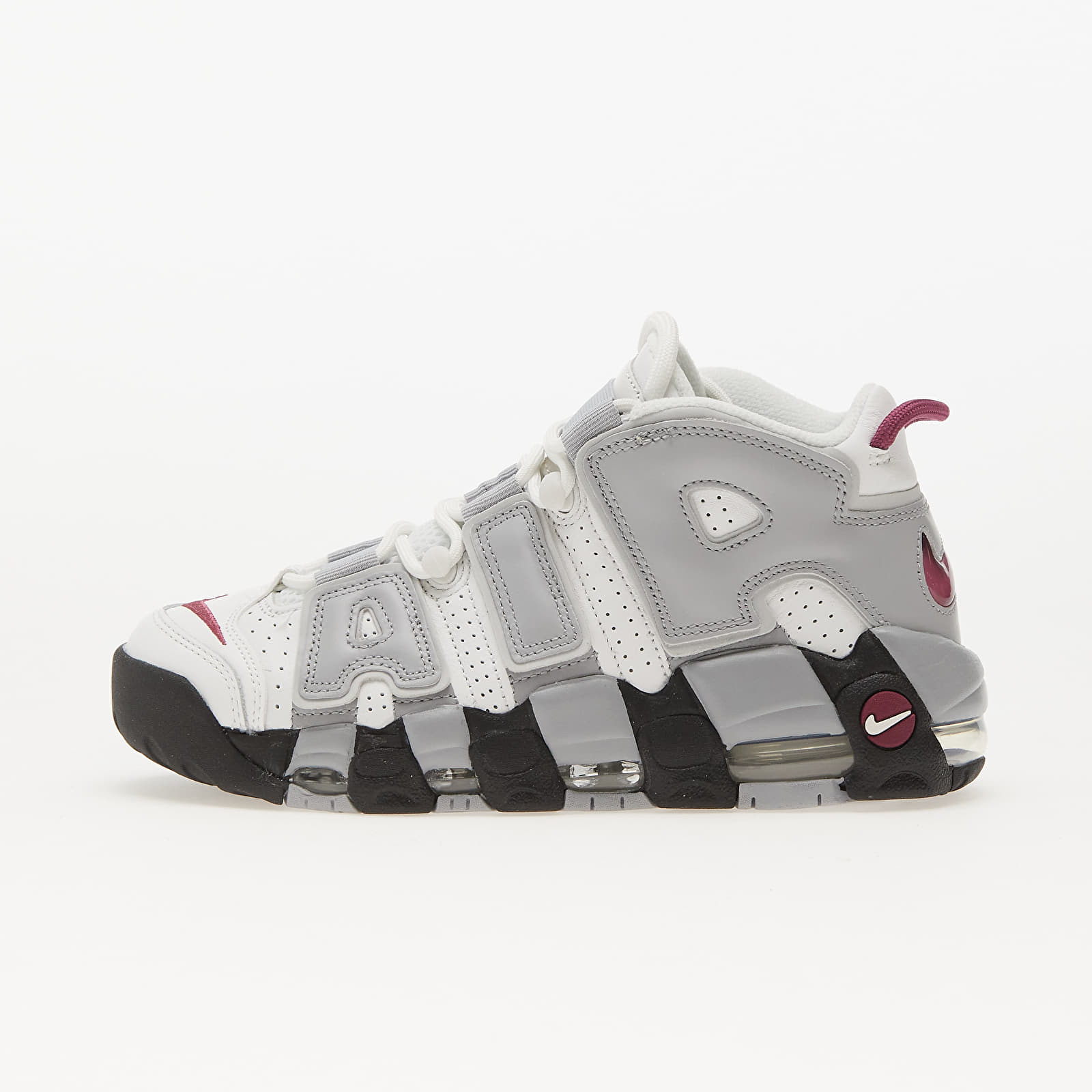 Buty damskie Nike W Air More Uptempo Summit White/ Rosewood-Wolf Grey