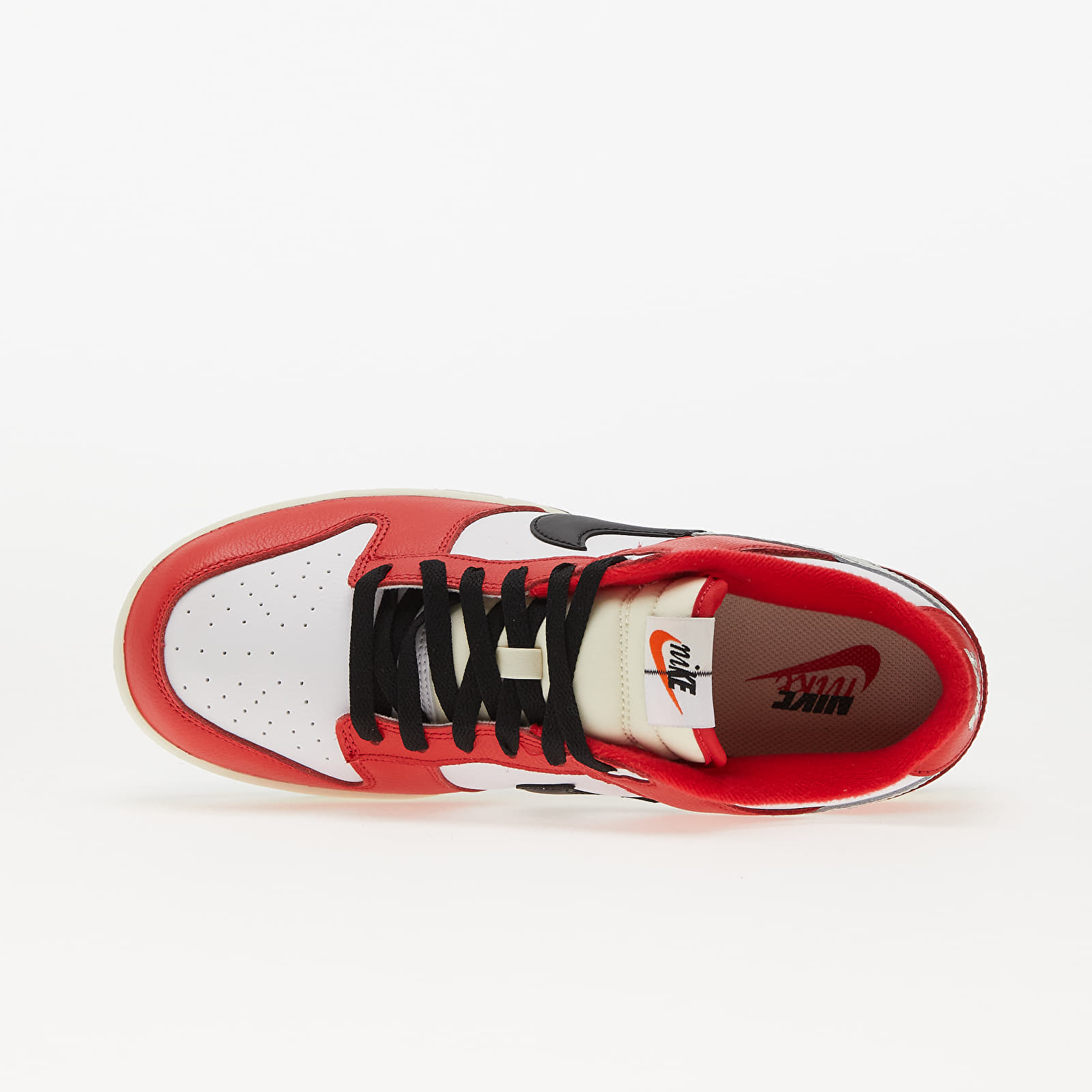 Men s shoes Nike Dunk Low Retro Premium University Red Black Light Silver White Footshop