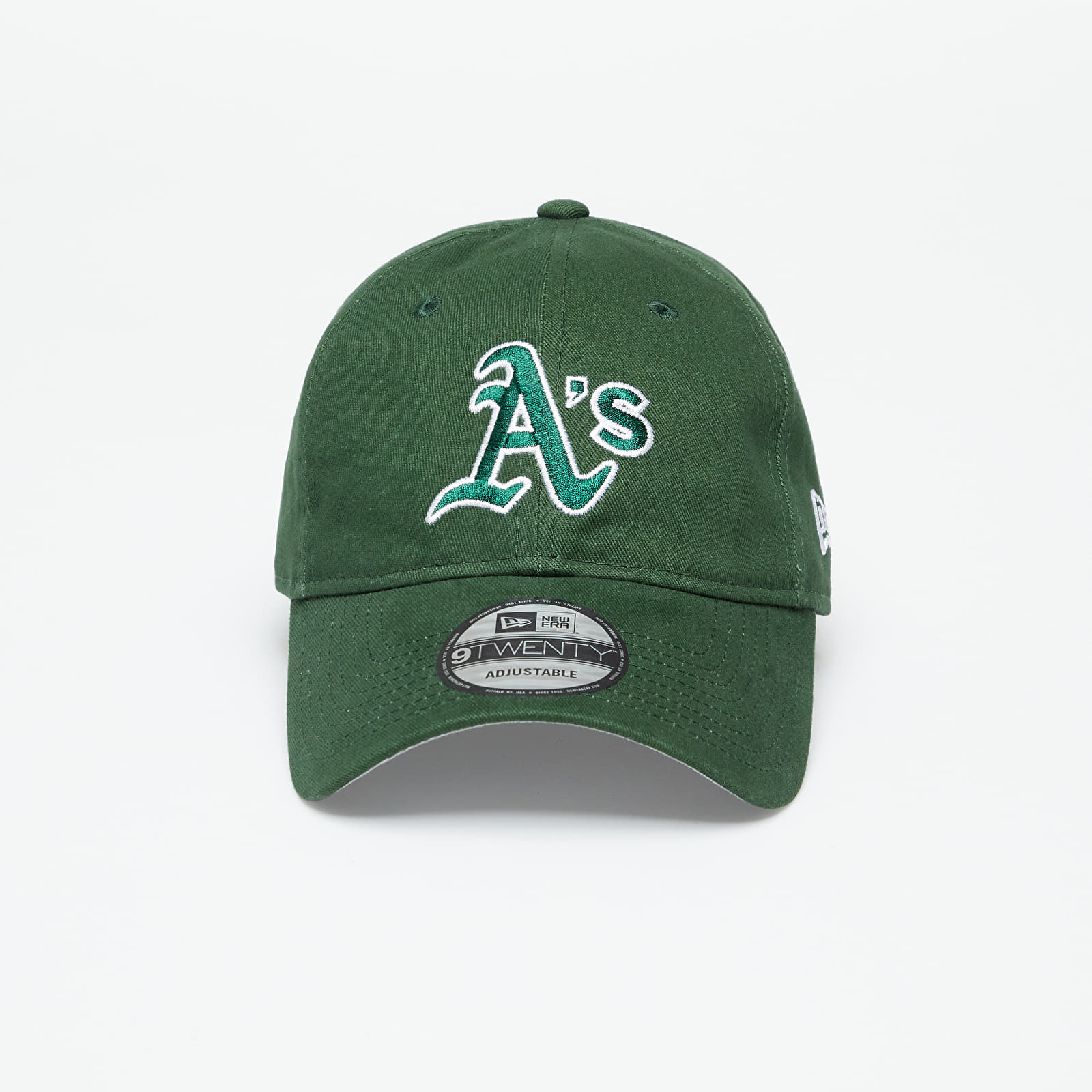 Șepci New Era Oakland Athletics Team Script 9Twenty Adjustable Cap Dark Green/ Optic White