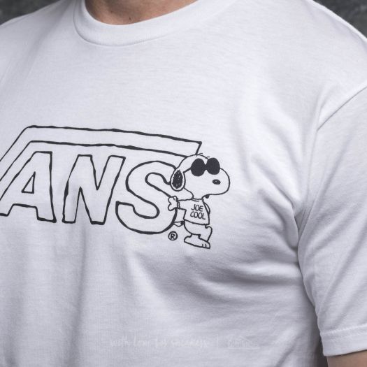 Camisetas Vans x Peanuts Shortsleeve Tee White Footshop