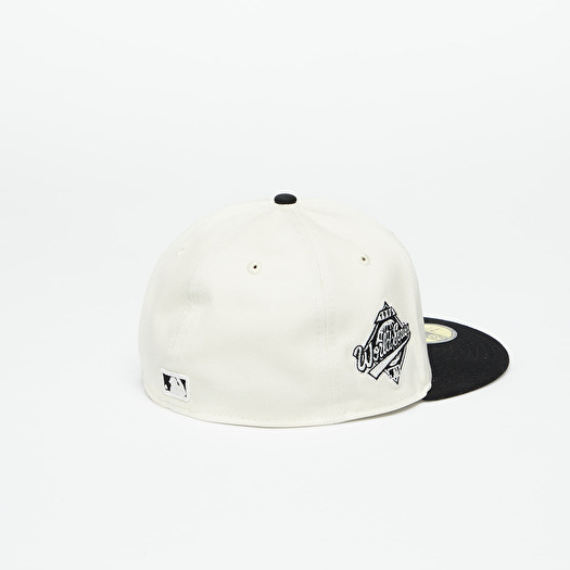 New Era 59Fifty Fitted Cap – Bianco Ottico Con Logo Chicago Bulls In 3D - Berretto Da Baseball Ufficiale NBA
