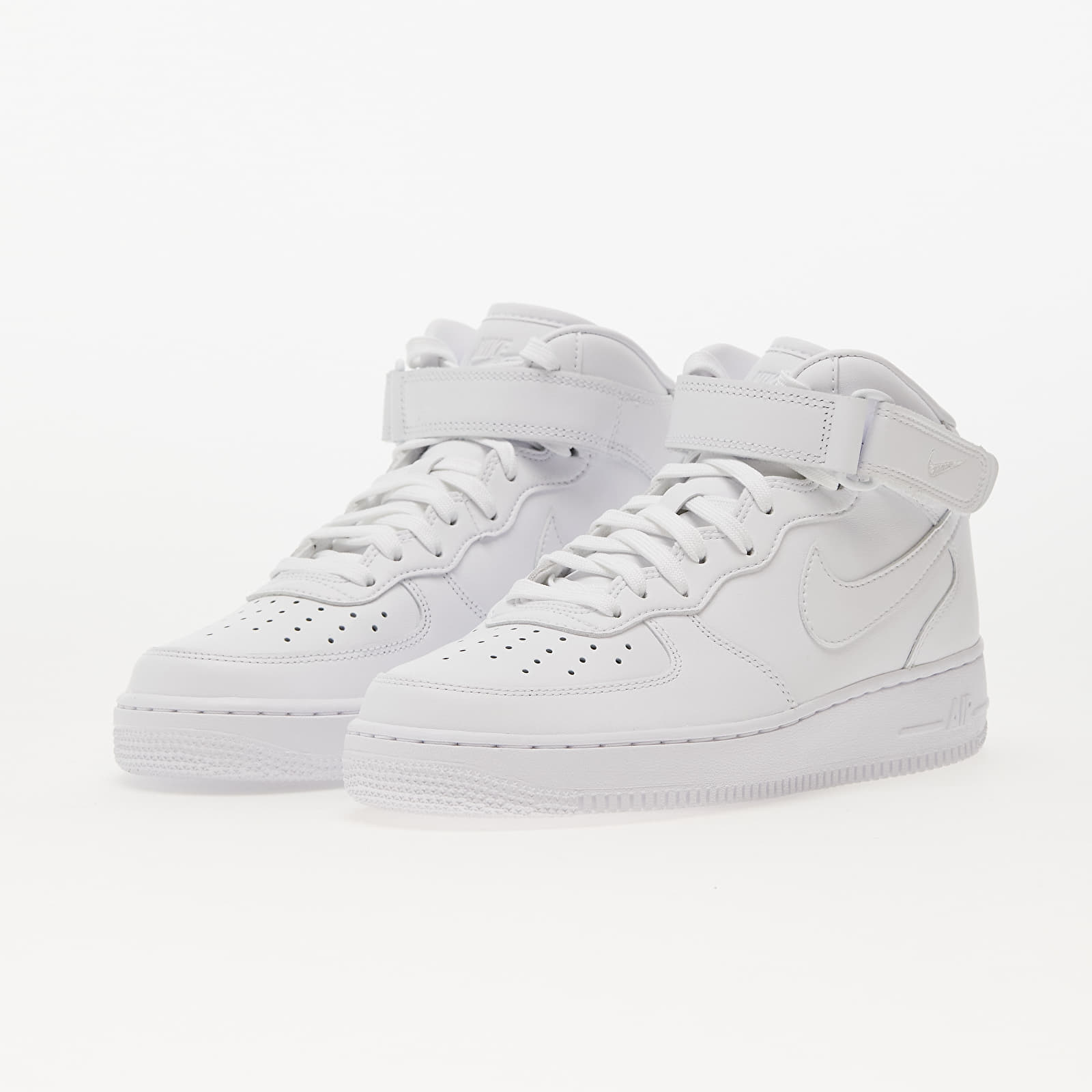 Кросівки Nike Air Force 1 '07 Mid Fresh White/ White-White-Wolf Grey EUR 37.5