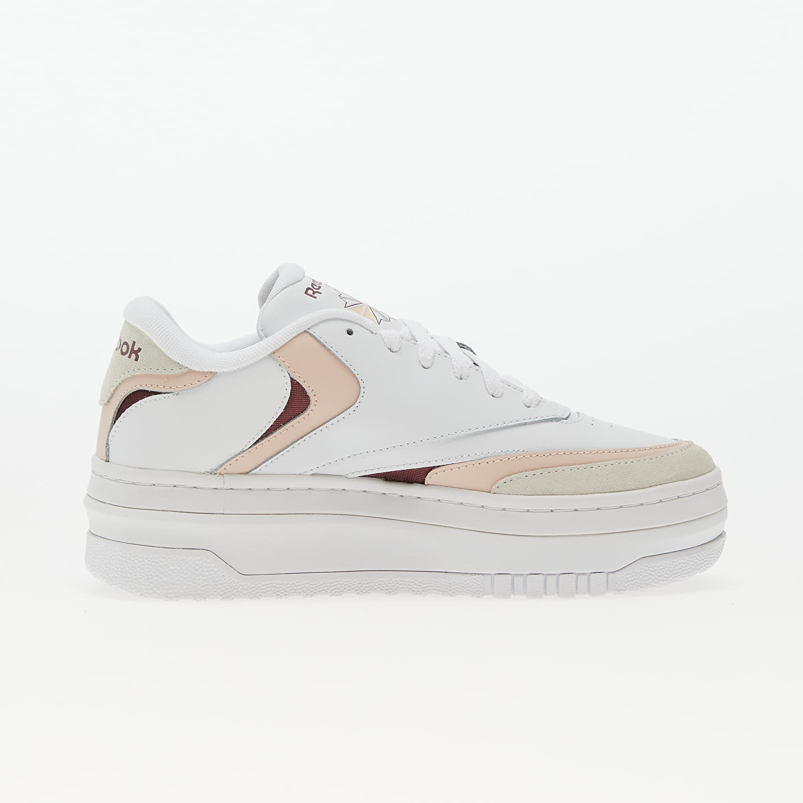 Încălțăminte și sneakerși pentru femei Reebok Club C Extra Ftw White/ Pospin/ Clamar
