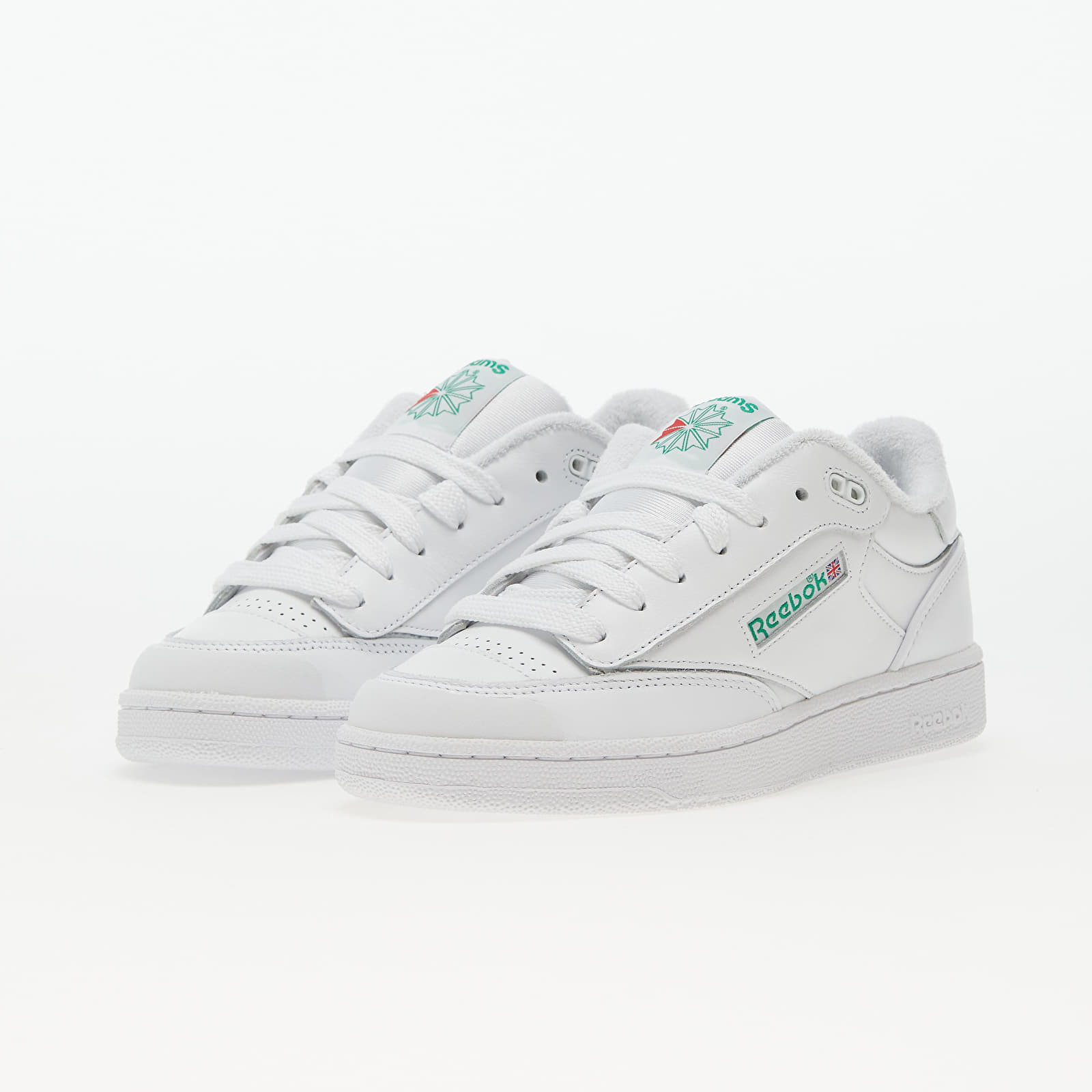 Men's shoes Reebok Club C Bulc Ftw White/ Glen Green/ Ftw White