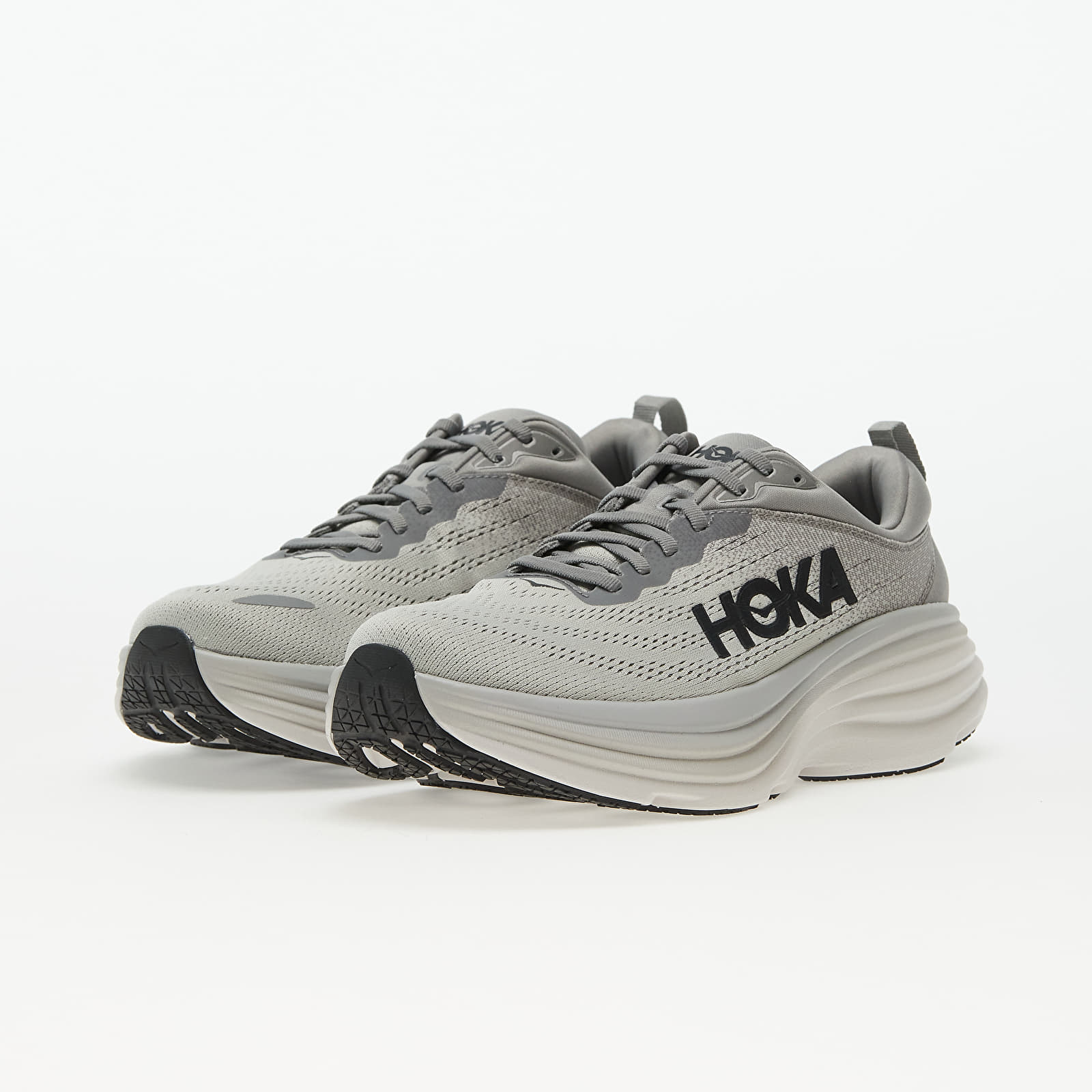 Sko til mænd Hoka® M Bondi 8 Wide Sharkskin/ Harbor Mist