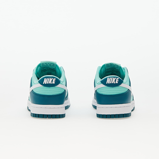 Chaussures et baskets femme Nike W Dunk Low Geode Teal/ White-Emerald Rise  | Footshop