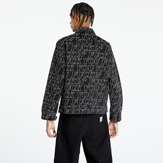 Jackets RIPNDIP Fuckin Fuck Quilted Work Jacket Black (RND10051