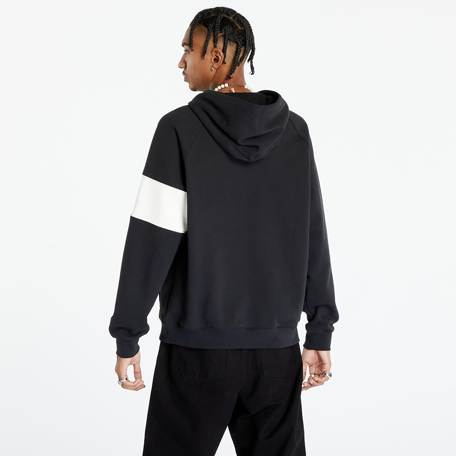 Mikiny adidas Hack Ny Cutline Hoodie Black
