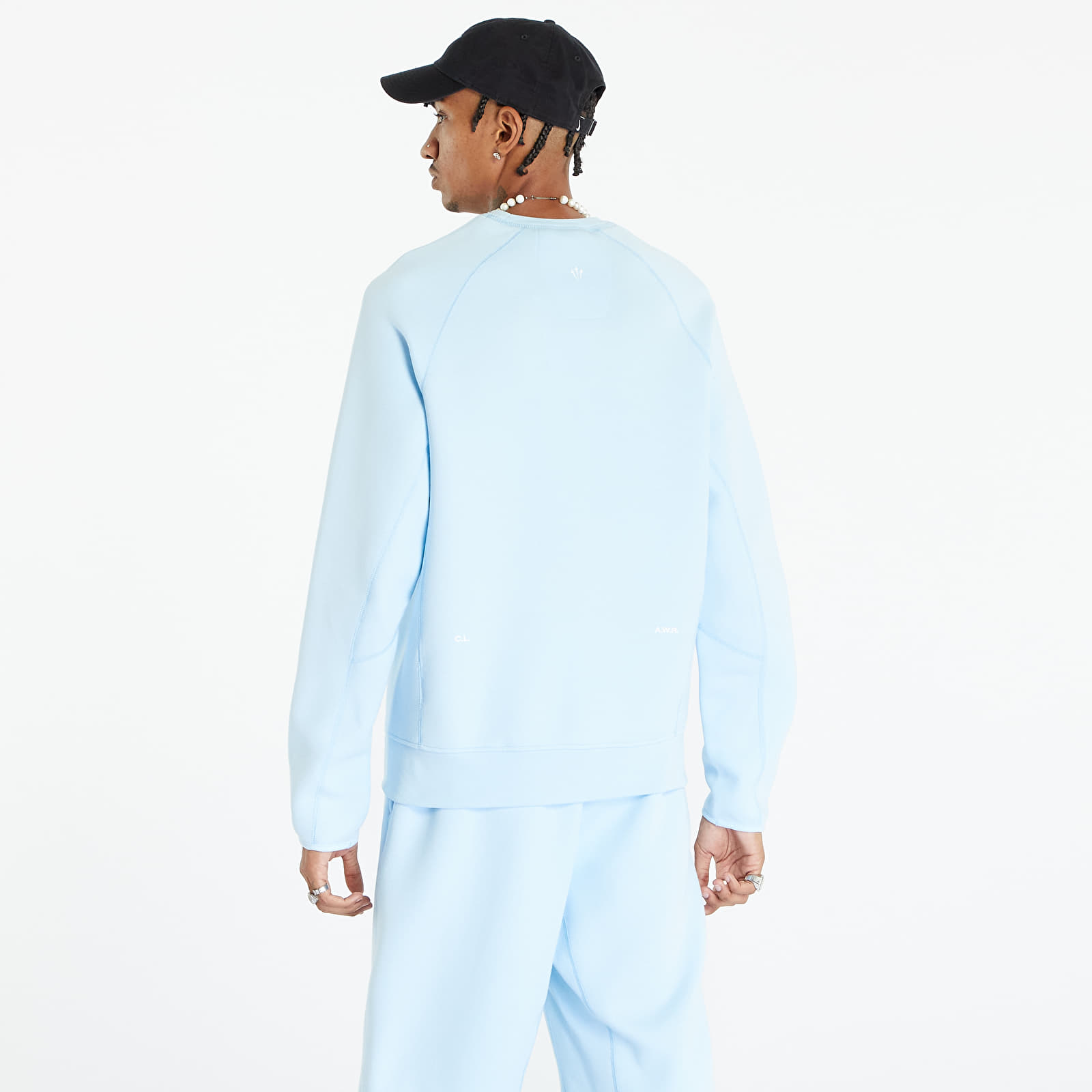 Hettegensere og sweatshirts Nike x NOCTA Tech Fleece Men's Crew Cobalt Tint/ White