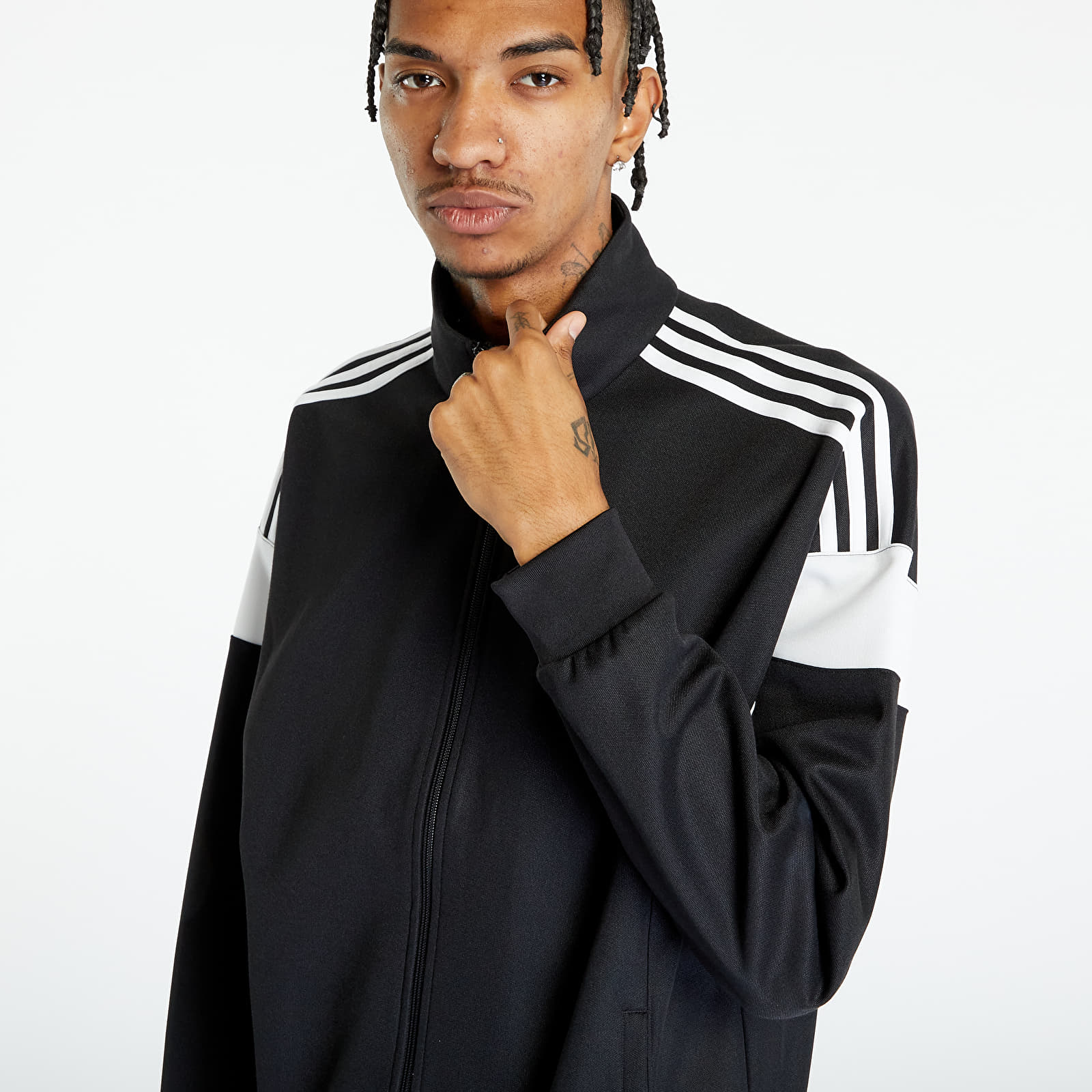 Joped adidas Adicolor Classics Cut Line Track Top Black