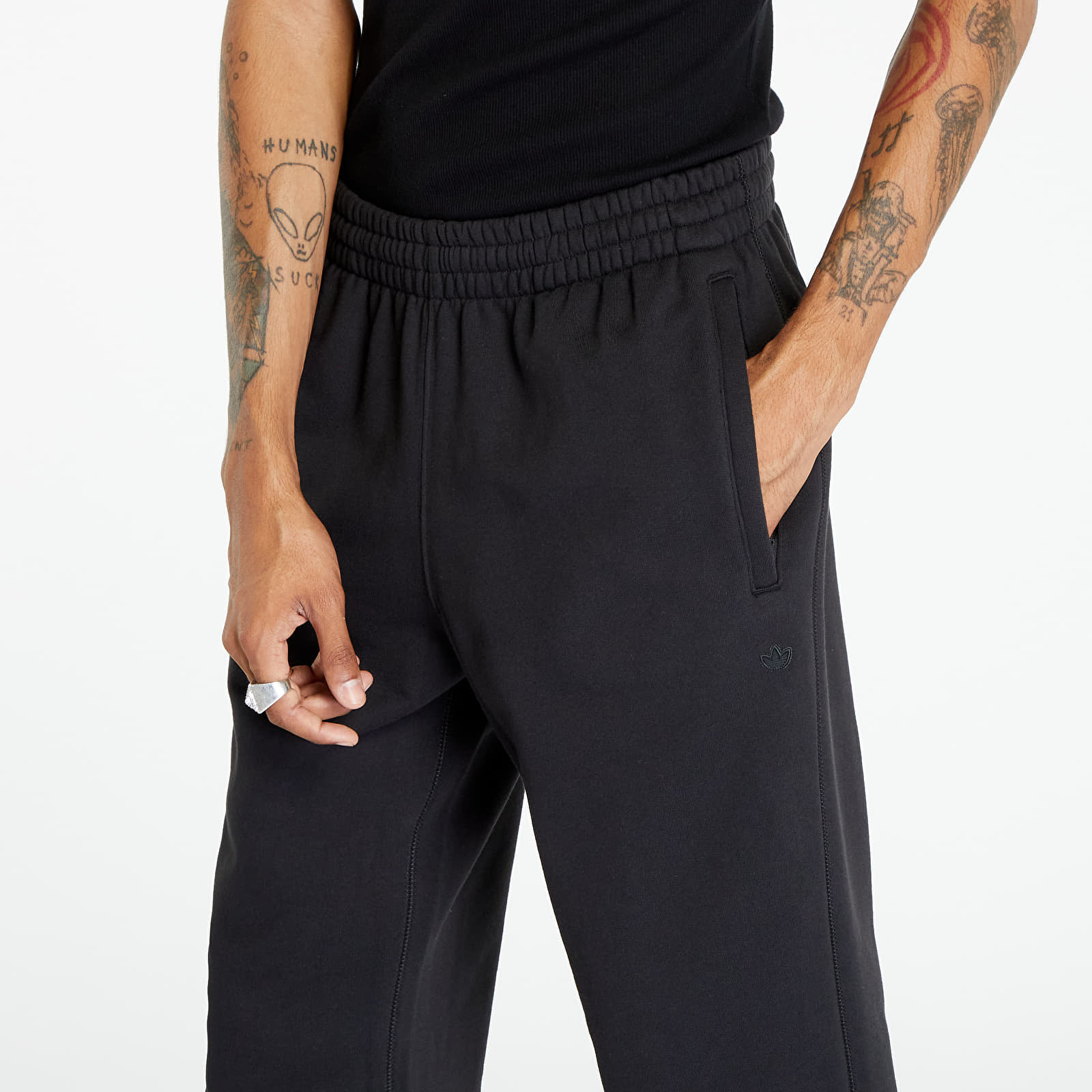 Pantaloni della tuta  adidas Adicolor Contempo French Terry Pants Black