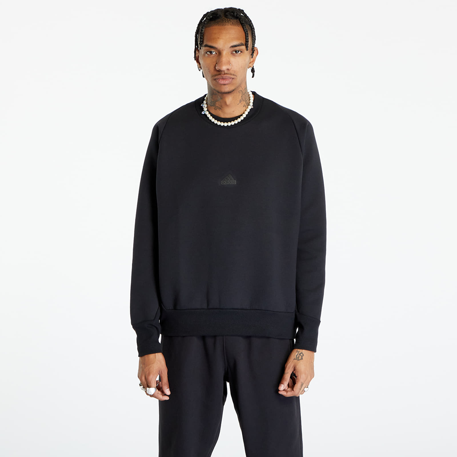 Levně adidas Z.N.E. Premium Sweatshirt Black