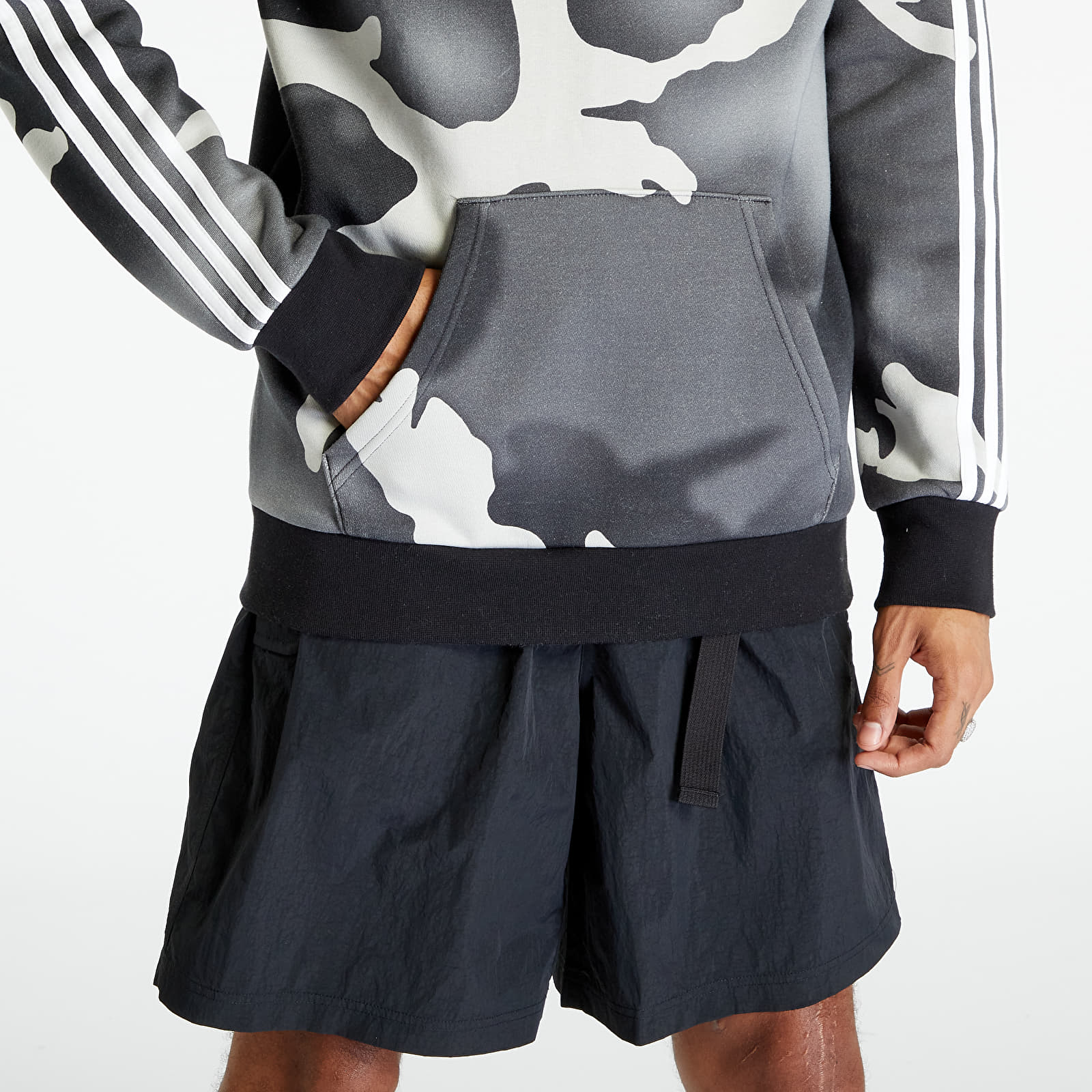 Hoodies and sweatshirts  adidas Camo Aop Hoodie Black