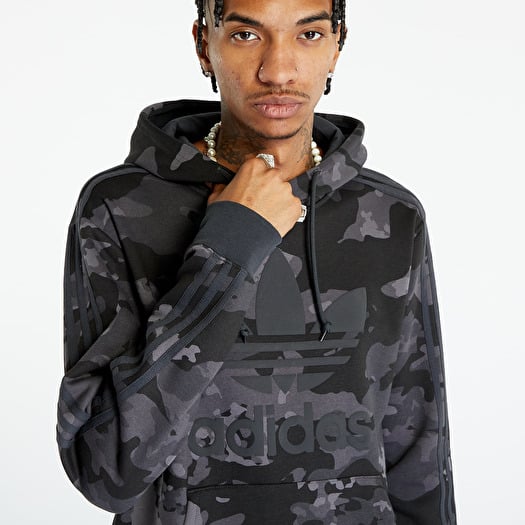 Hoodies and sweatshirts adidas Camo Aop Hoodie Carbon Footshop