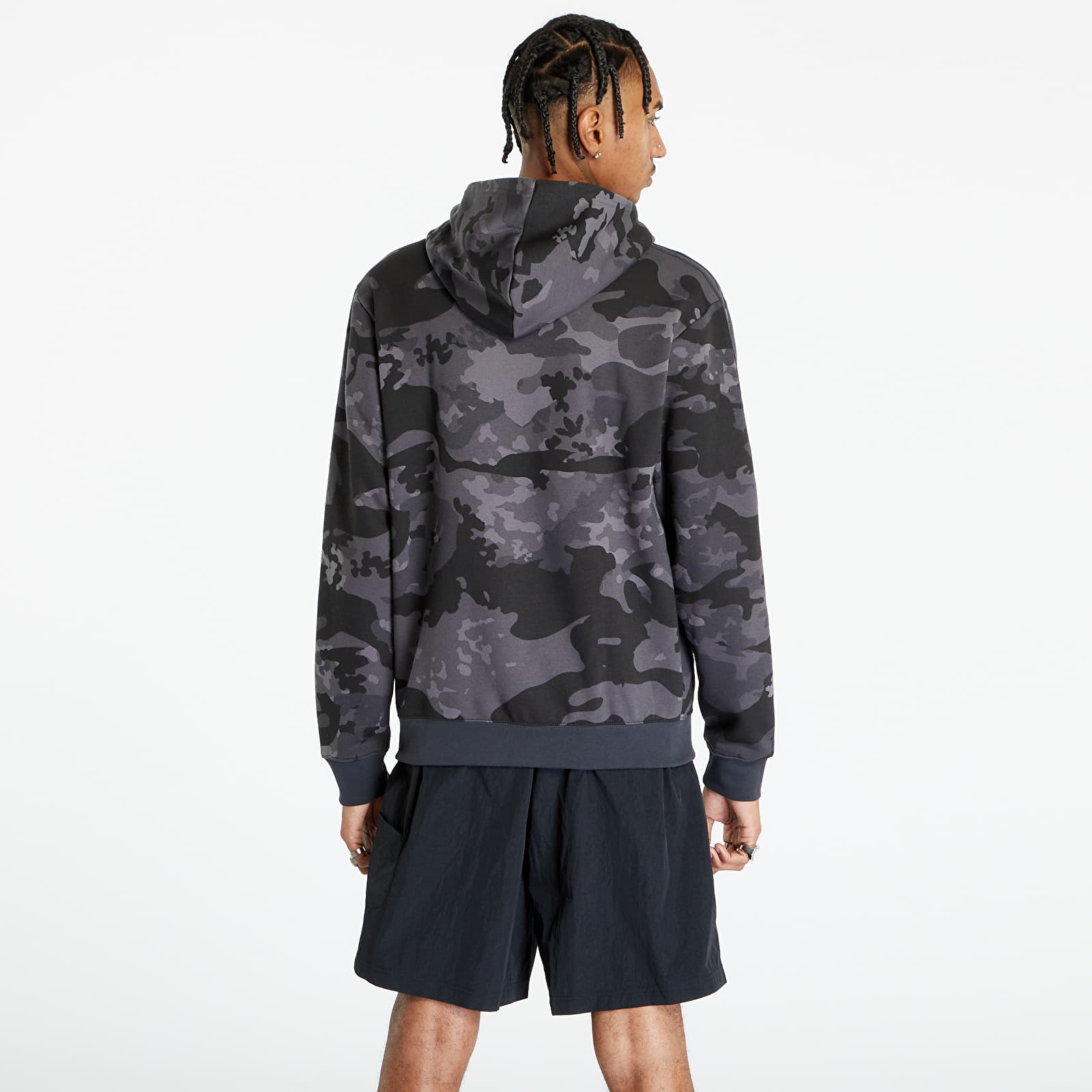 Puloverji adidas Camo Aop Hoodie Carbon