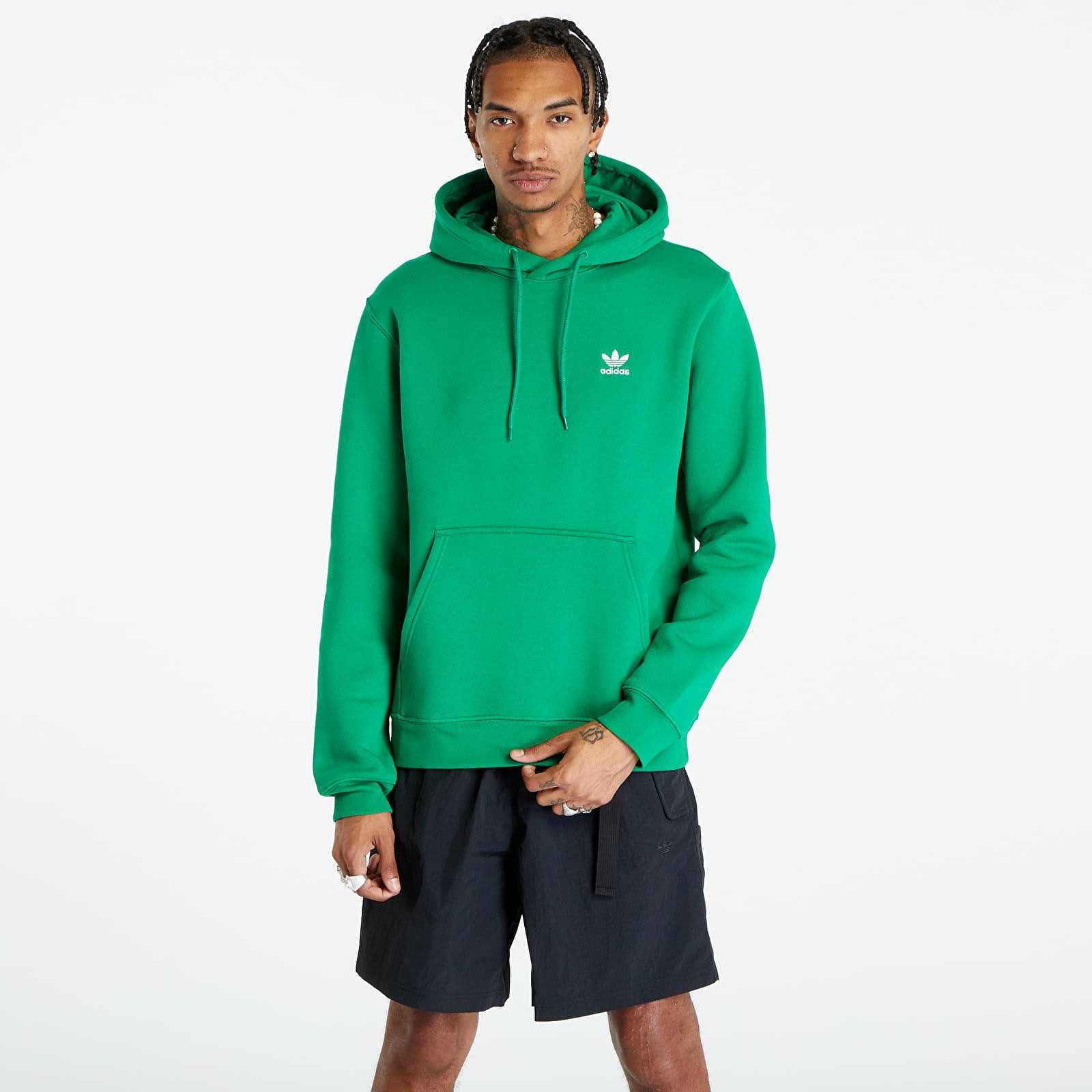 Hoodies and sweatshirts adidas Essential Hoody Green