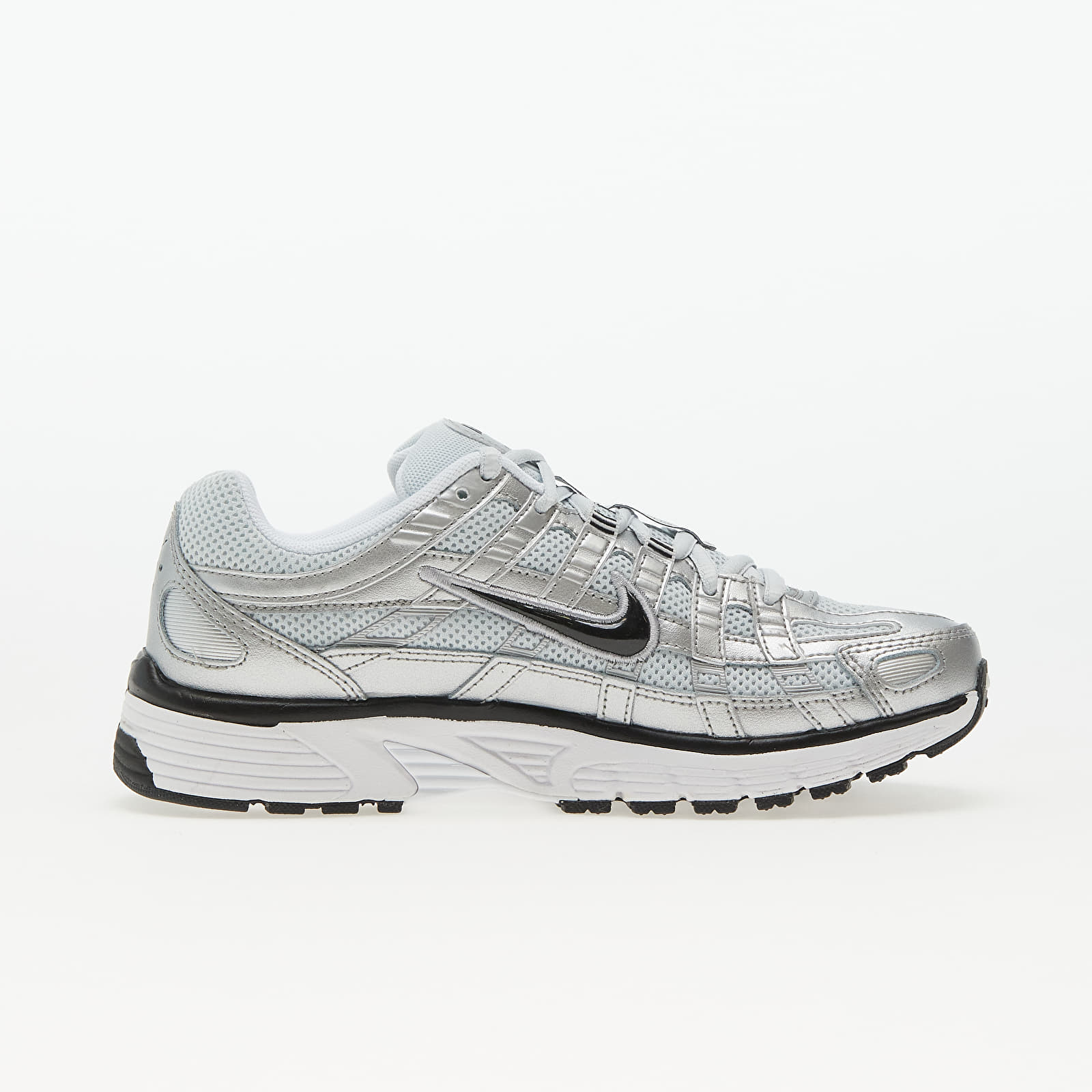 Women's shoes Nike W P-6000 White/ Black-Metallic Silver