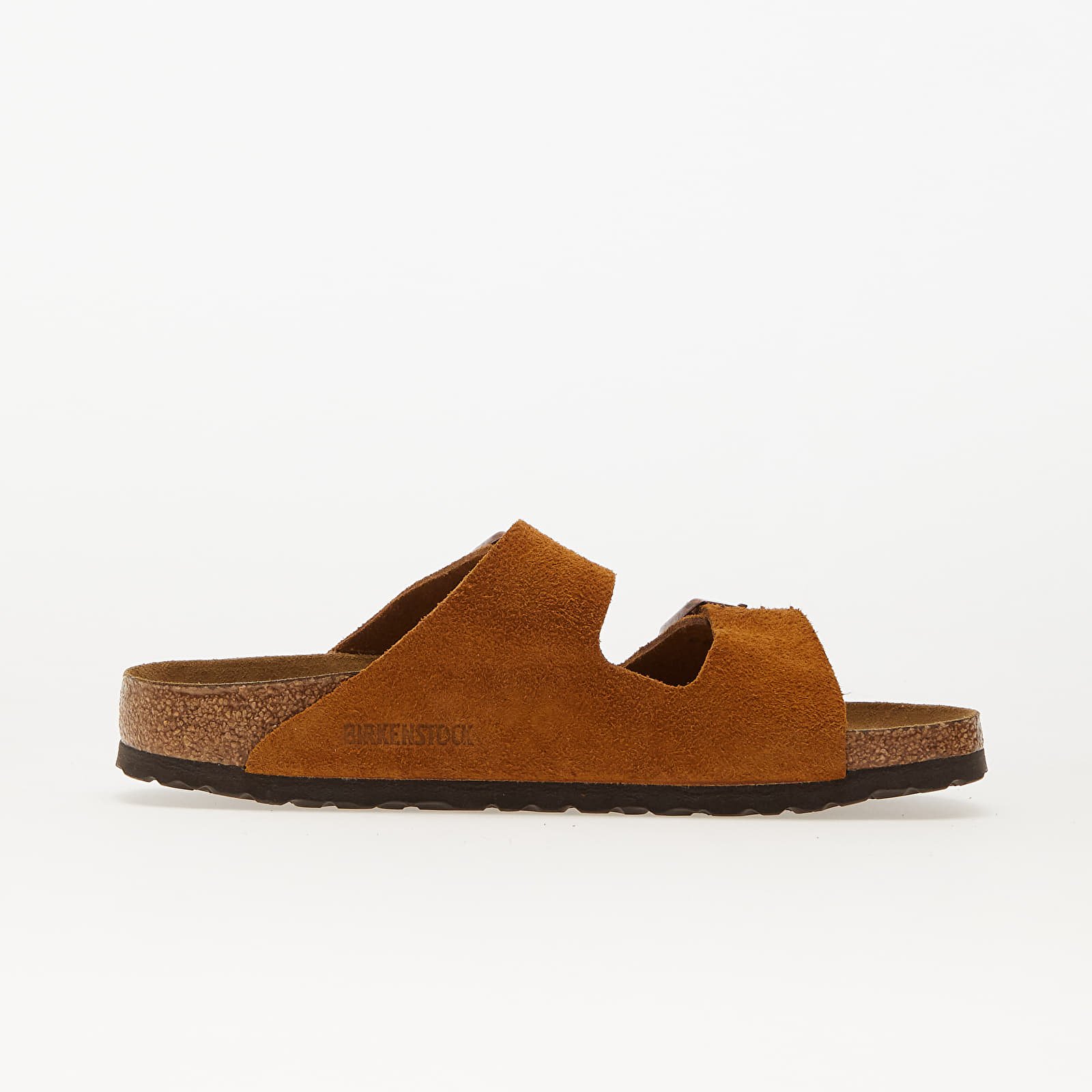 Birkenstock arizona suede leather mink discount